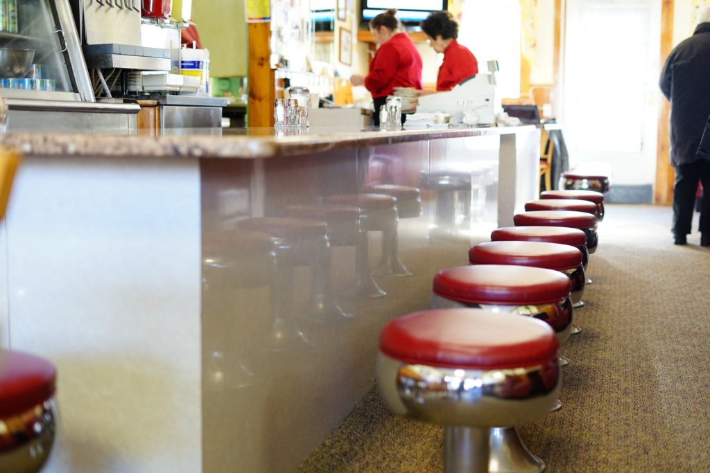 Maugus Restaurant Longtime Storefront Diner Serving Breakfast